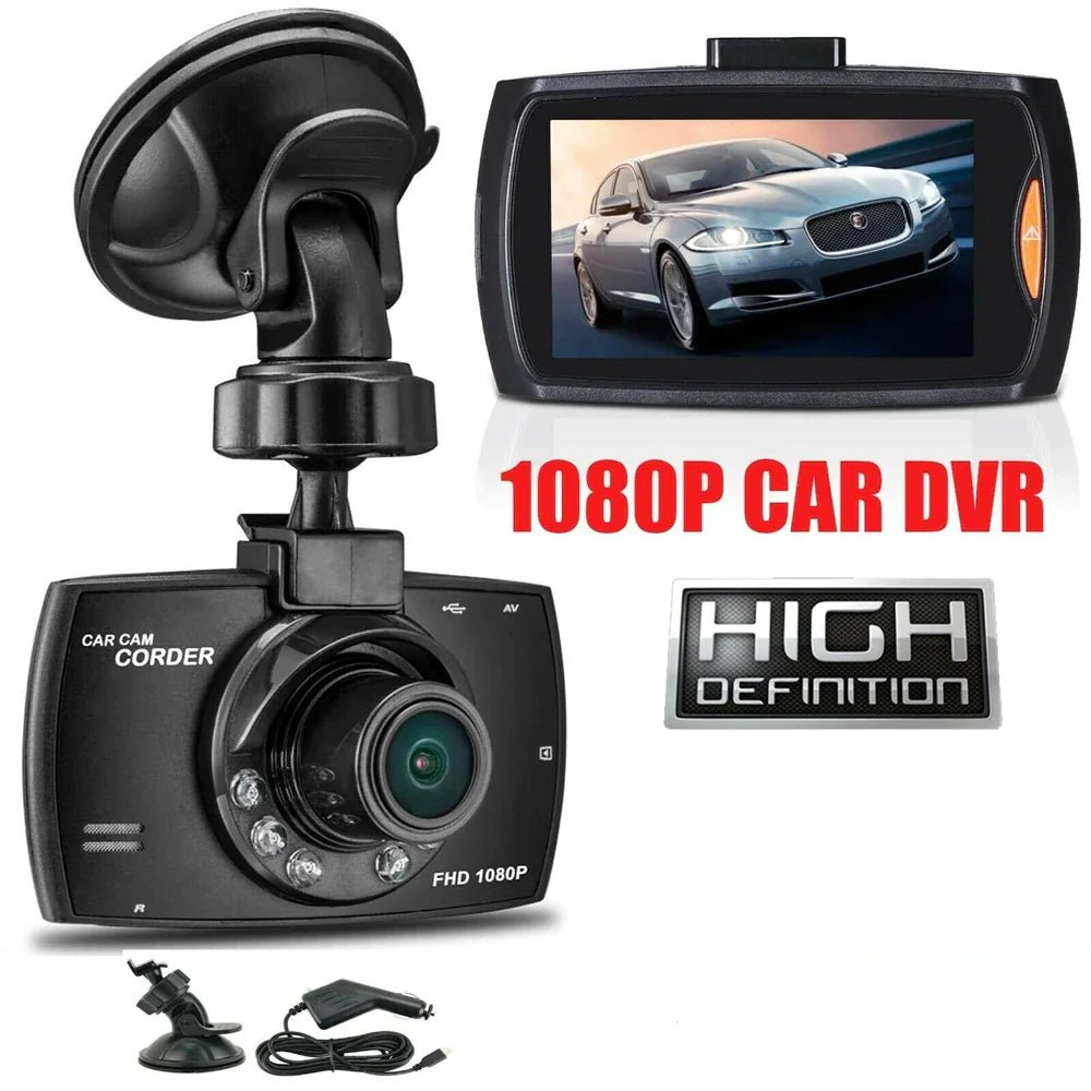 2.7'' Full HD 1080P Dash Cam Car DVR Front & Rear Camera Night Vision G - Sensor - Rieworkes