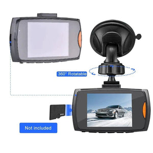 2.7'' Full HD 1080P Dash Cam Car DVR Front & Rear Camera Night Vision G - Sensor - Rieworkes