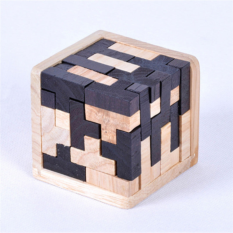 Wooden Brain Teaser Puzzle Mimarta