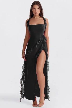 Elegant Maxi Evening Dress Rieworkes