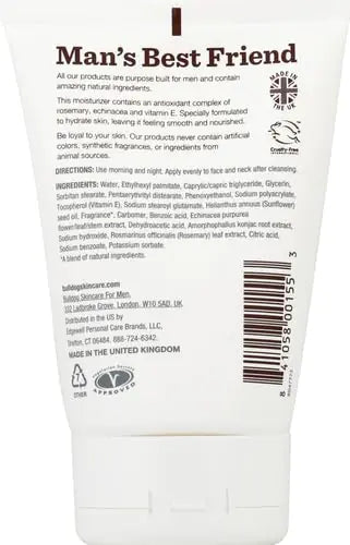 BULLDOG Mens Skincare and Grooming Face Moisturizer Age Defense, 3.3 Fluid Ounce Age Defying Rieworkes
