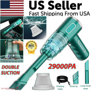 29000PA Cordless Hand Held Vacuum Cleaner Mini Portable Car Auto Home Wireless - Rieworkes