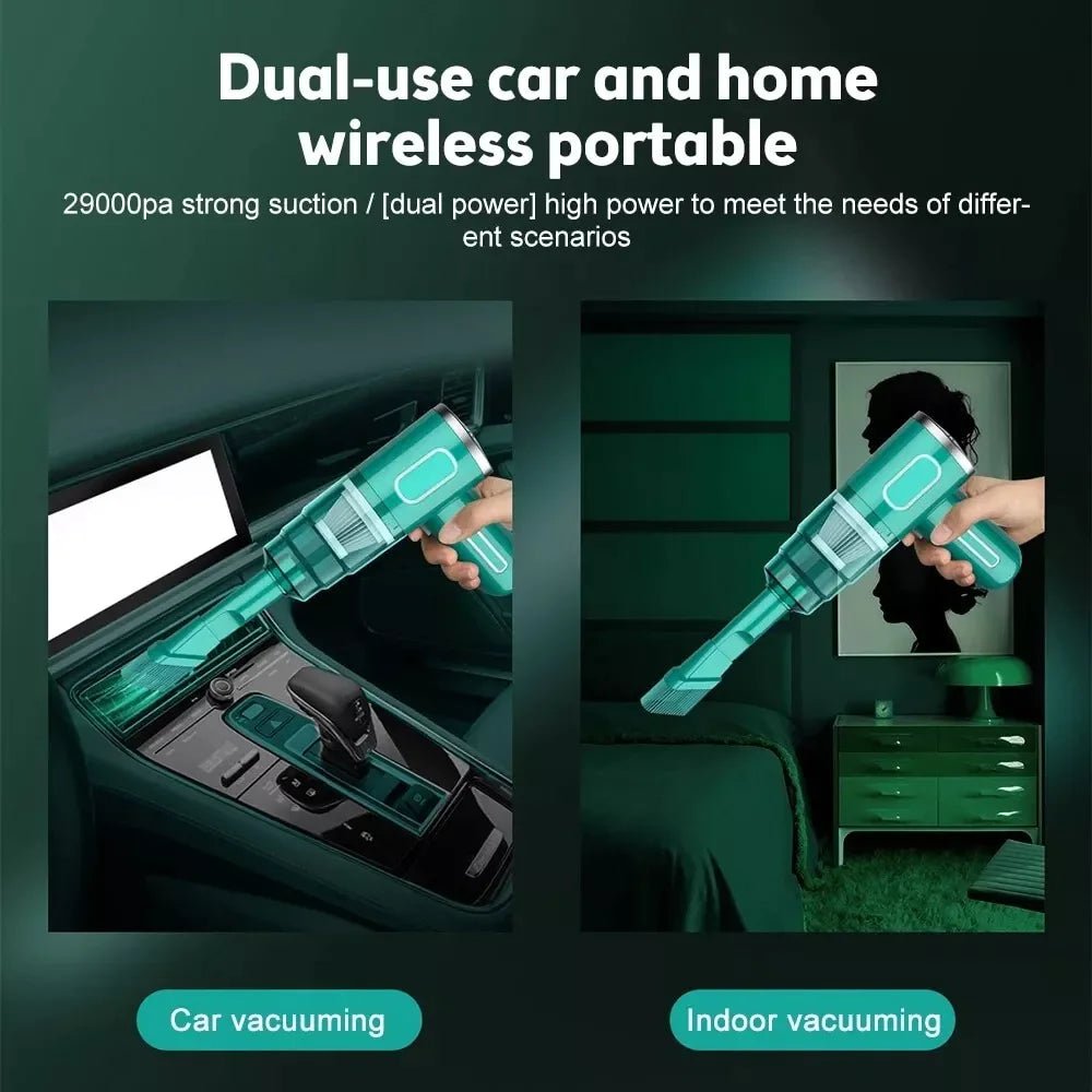 29000PA Cordless Hand Held Vacuum Cleaner Mini Portable Car Auto Home Wireless - Rieworkes