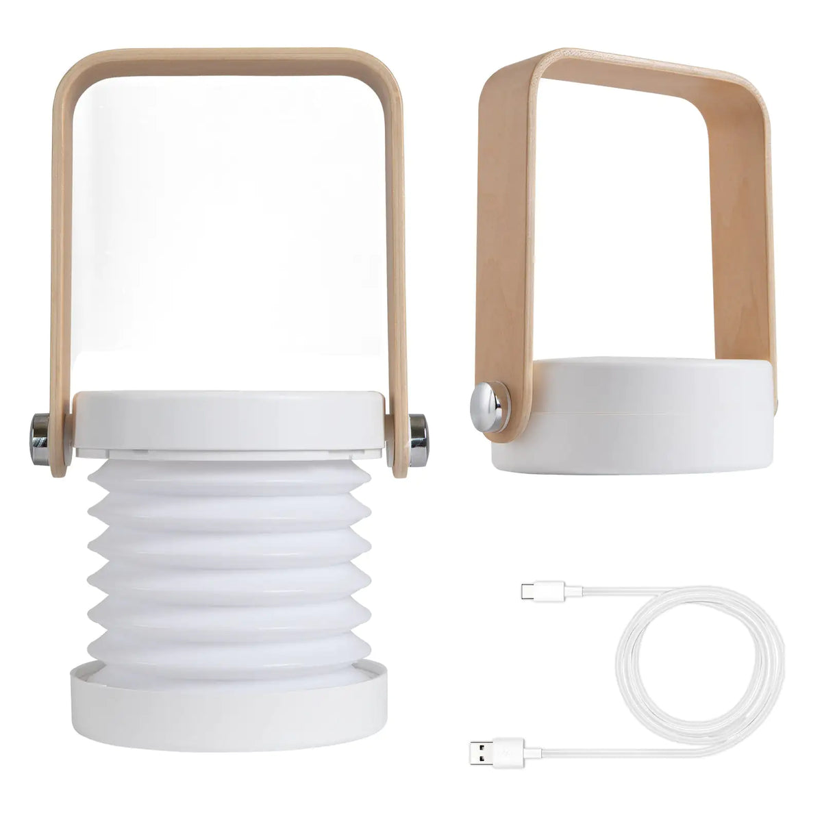 Camping Light Lantern Light Night Light Telescopic Led Table Lamp Folding Usb Light 3d Creative Product Portable Light Mimarta