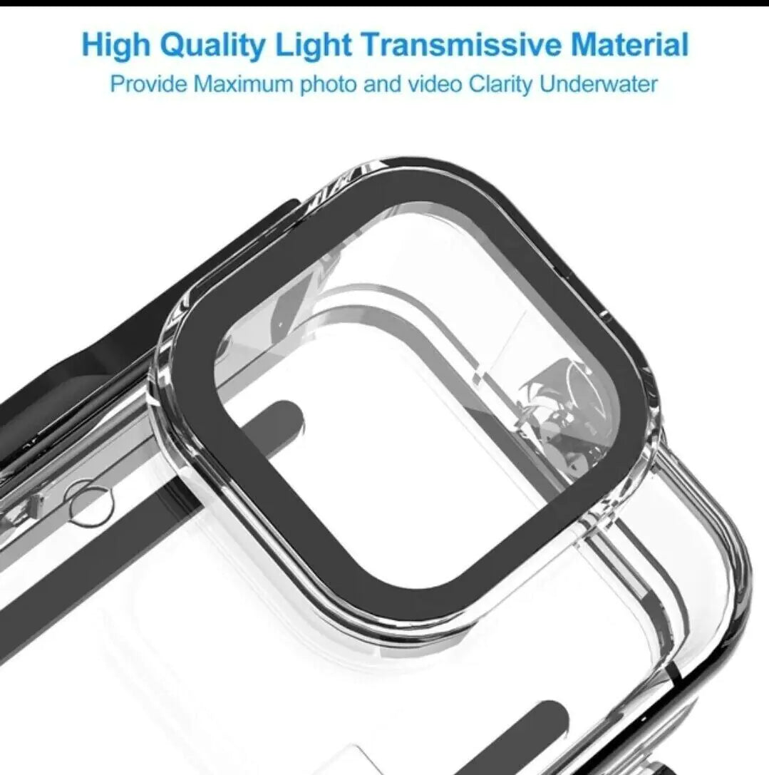 For GoPro Hero 11 10 9 Black Underwater Waterproof Housing Case Diving Protect Rieworkes