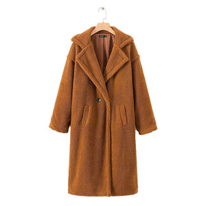 Women's Faux Fur Teddy Jacket Rieworkes