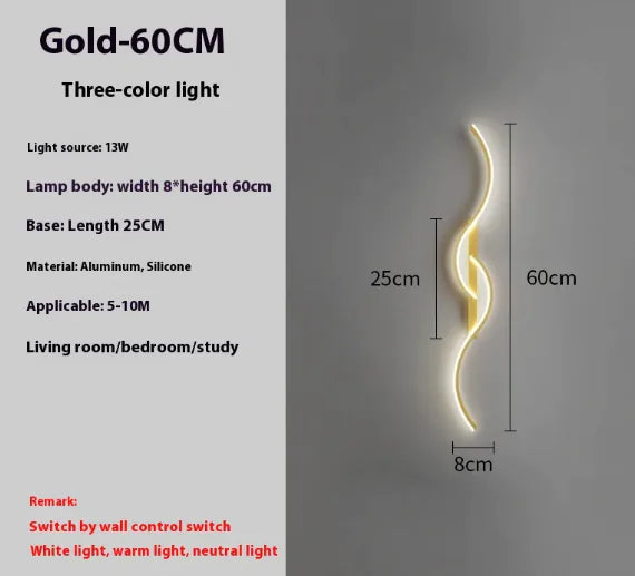 Minimalist Luxury LED Wall Light Mimarta