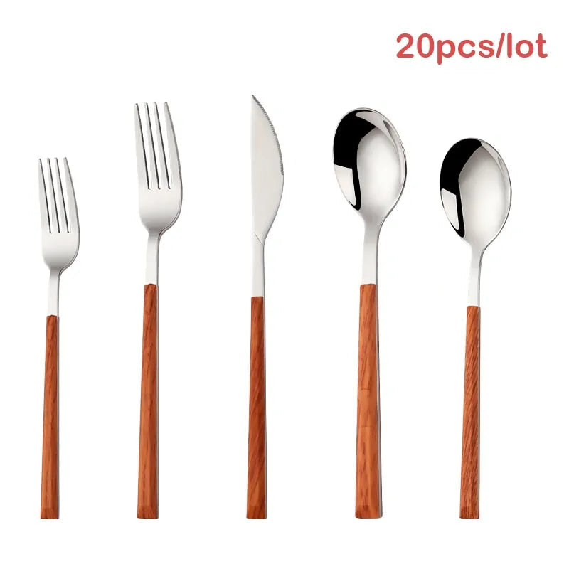Stainless Steel Dinnerware Set Rieworkes