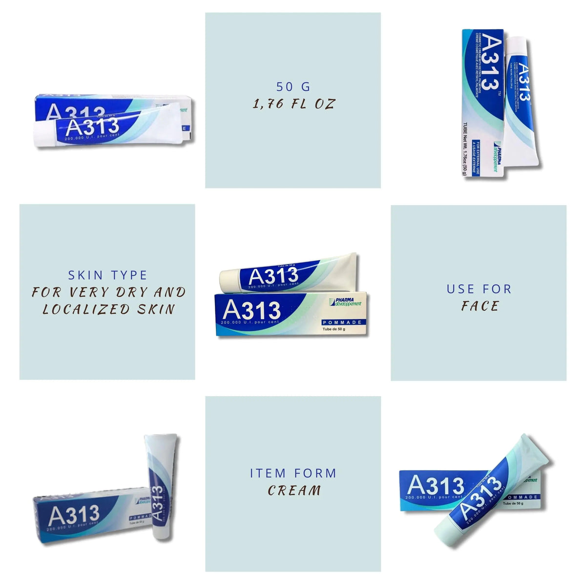 A313 Retinol Pommade Anti Aging Night Cream , The pore cleansing skin cream a313 Rieworkes
