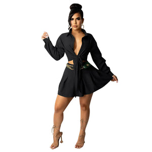 CM2153 Women's Fashion Cardigan and Pleated Skirt Set Mimarta