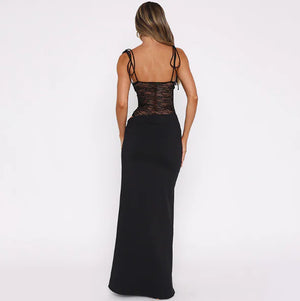 Transparent Mesh Lace Beach Dress Rieworkes