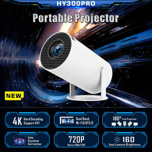 HY300 Pro Projector Rieworkes