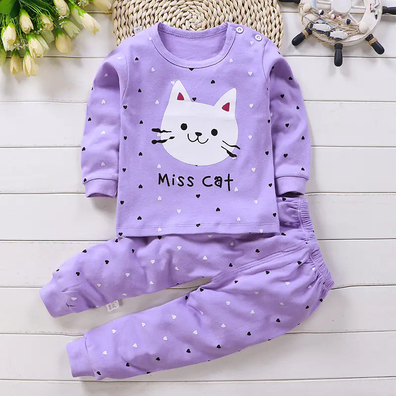 Boys' Cotton Autumn Winter Underwear Set (Wholesale) Mimarta
