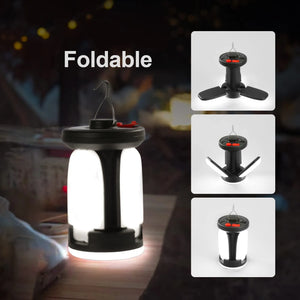 High Power Solar LED Camping Lantern Rieworkes