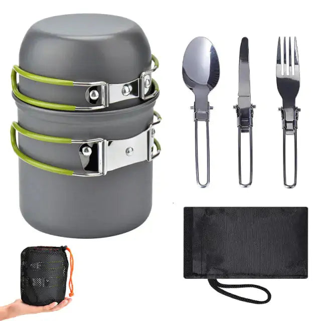 Outdoor Camping Tableware Kit Rieworkes