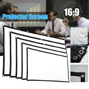 Portable Projector Curtain For Home Cinema & Office Rieworkes