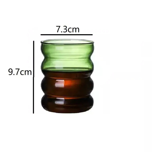 Wave Shape Glass Cup Rieworkes