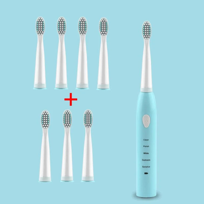 Powerful Ultrasonic Sonic Electric Toothbrush Rieworkes