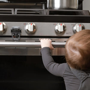 Todays Kids Oven Door Baby Proofing Heat-Resistant Lock - Oven Lock Child Safety Baby Safety Products for Childproof Home - Strong 3M Adhesive Easy Installation One-Hand Use No Tools Mimarta