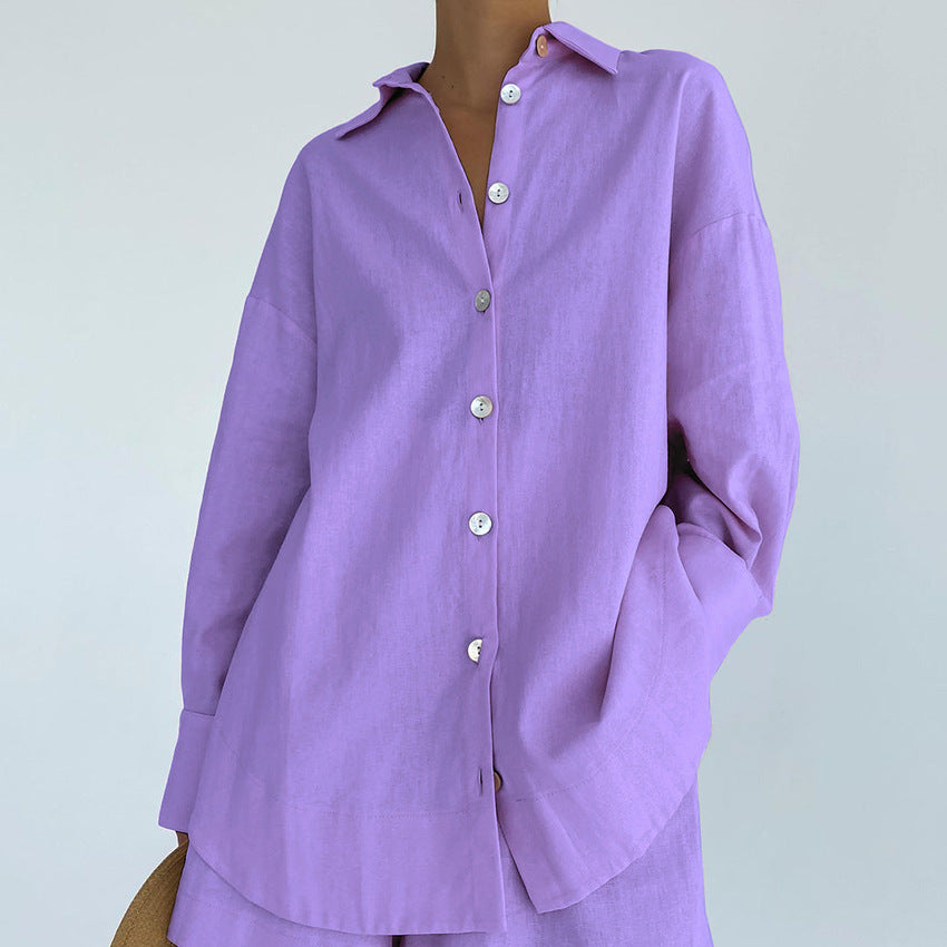 2023 Summer Women's Loose Fashion Pajama Set (2 Pieces) Mimarta