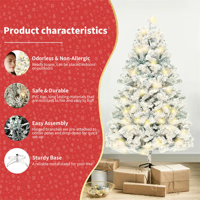 Christmas Tree PVC Artificial Snow Christmas Tree Mall Window Decoration Tree Cedar Christmas Tree Christmas Decoration Supplies Mimarta