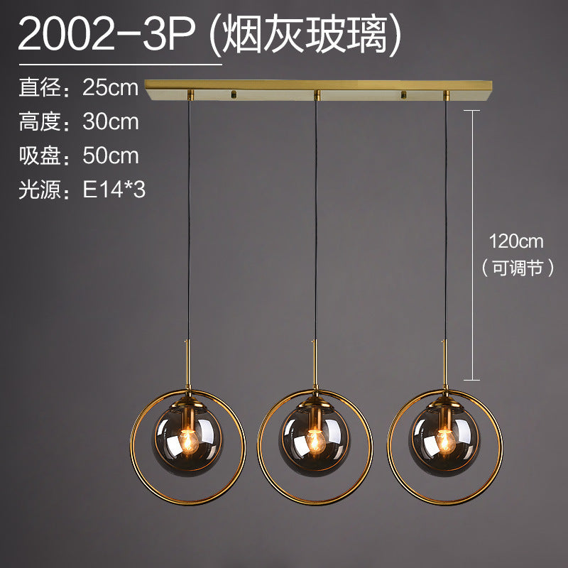 Nordic Modern Minimalist Glass Pendant Light Mimarta