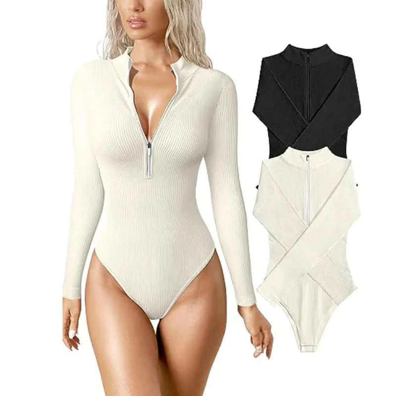 Seamless Women's Bodysuit Long Sleeve Rieworkes