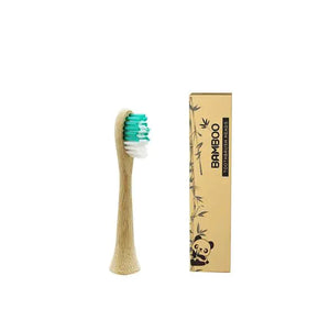 Organic Bamboo Biodegradable Electric Toothbrush Head Rieworkes
