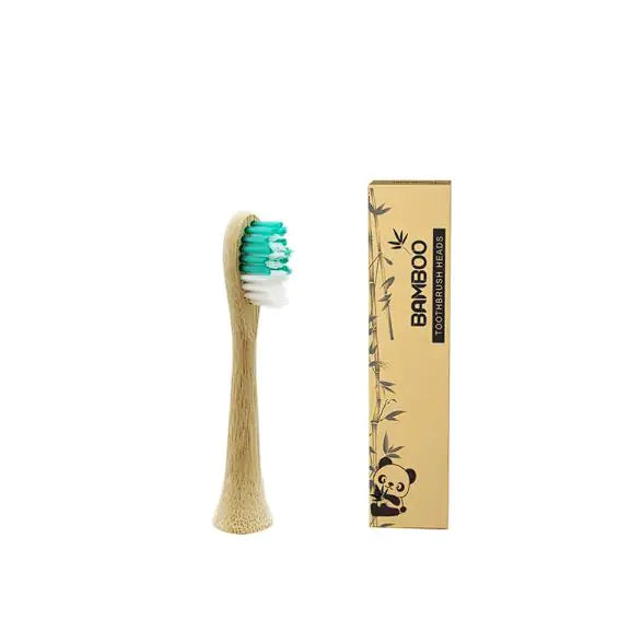 Organic Bamboo Biodegradable Electric Toothbrush Head Rieworkes