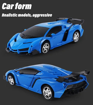 2in1 Transformer Remote Control Race Car with Rechargeable Battery - Rieworkes