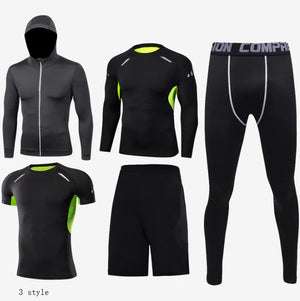 Men's Fitness Outfit Set for Gym and Running Mimarta
