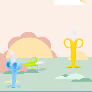 Baby Silicone Training Toothbrush Rieworkes