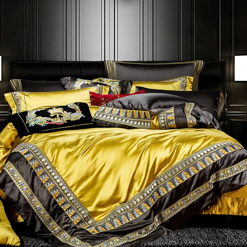 European-Style Luxury Villa Four-Piece Bedding Set Mimarta