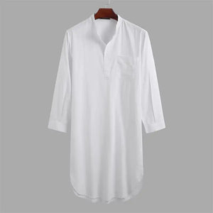 Middle Eastern Muslim Stand Collar Robe Mimarta