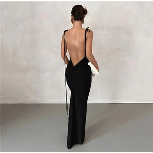 Sexy Backless Party Dress Rieworkes