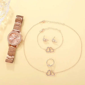 Rose Gold Luxury Watch Set Rieworkes