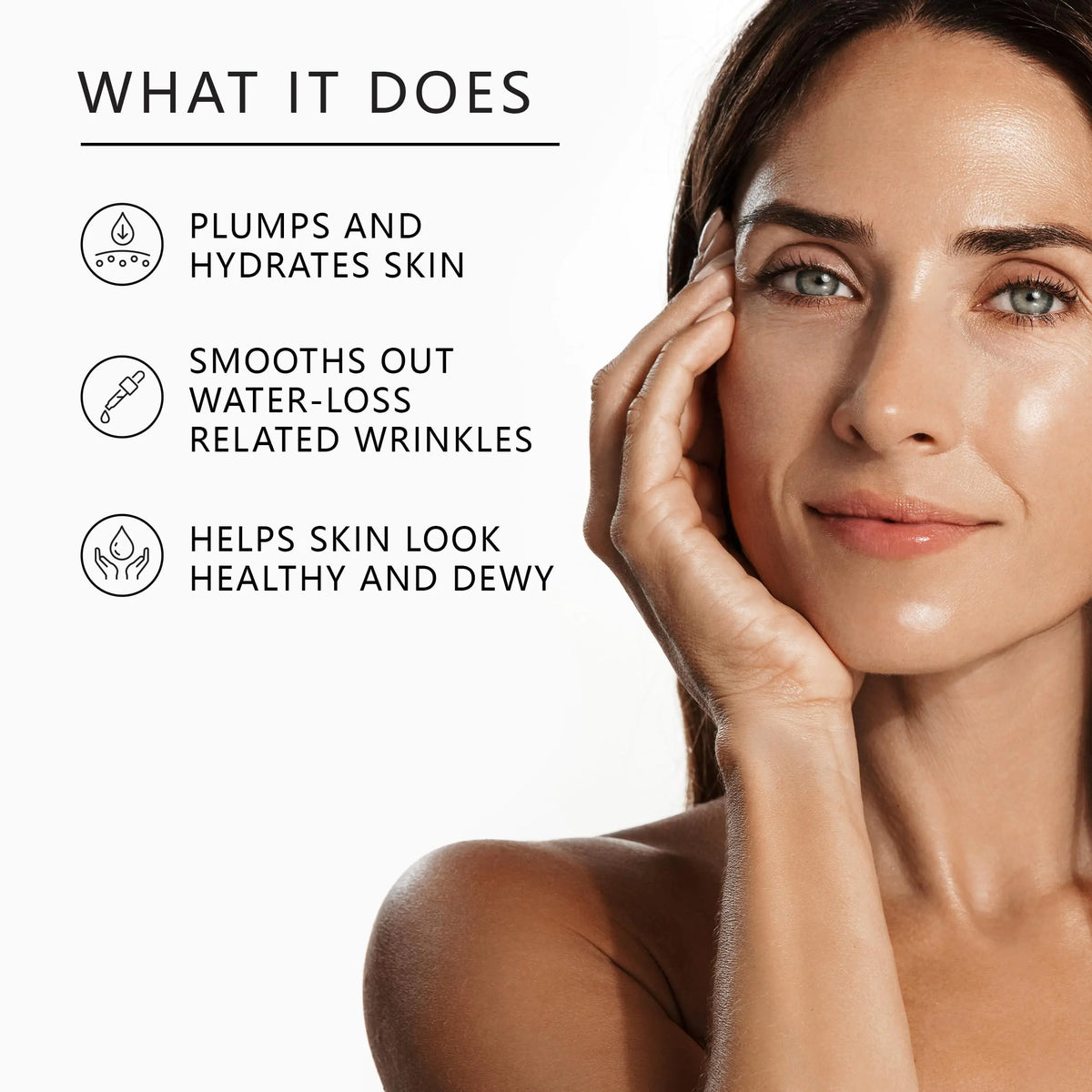 Pure Hyaluronic Acid Serum for Face - Plumping, Anti-Aging & Hydrating - Fragrance-Free, Pairs Well with Vitamin C Face Serum & Hylunaric Acid Moisturizer, 29ml/1 oz 1 Fl Oz (Pack of 1) Rieworkes