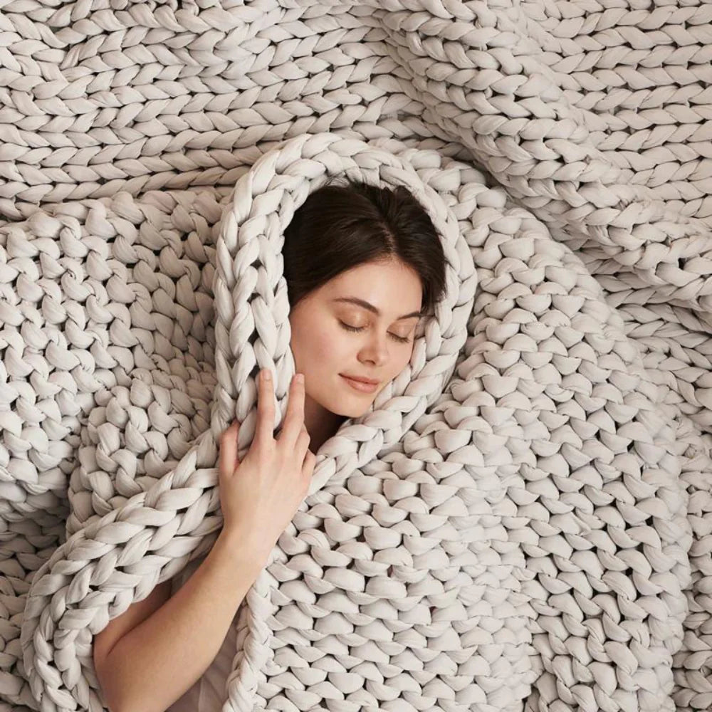 Cozy Blanket Weighted Sleeping Blanket Rieworkes