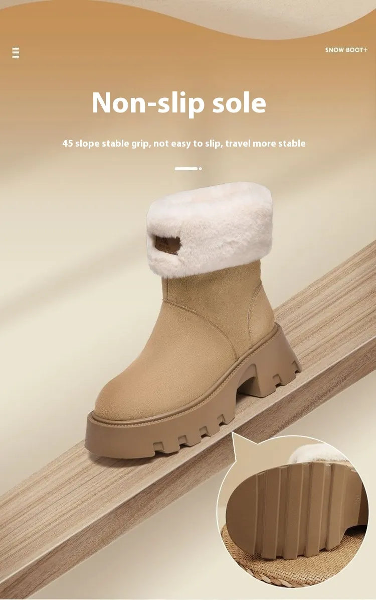Women's Winter Fleece-Lined Thermal Shoes Mimarta