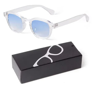 Gradient Small Round Sunglasses for Women Men Rieworkes