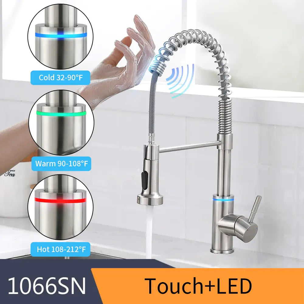 Kitchen Smart Touch Faucets Rieworkes