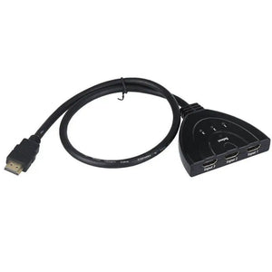 3 Port HDMI Splitter Cable 1080/4K Switch Switcher HUB Adapter for HDTV PS4 Xbox - Rieworkes