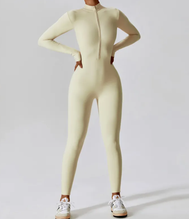 Flex Fit Zip Jumpsuit Mimarta