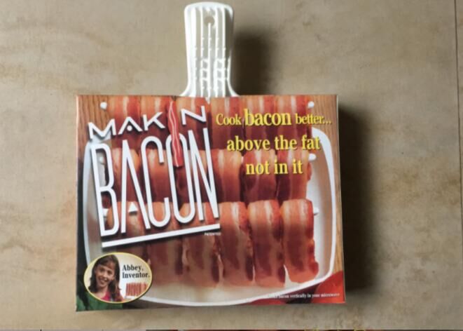 Bacon BBQ Grill Pan for Camping and Outdoor Cooking Mimarta