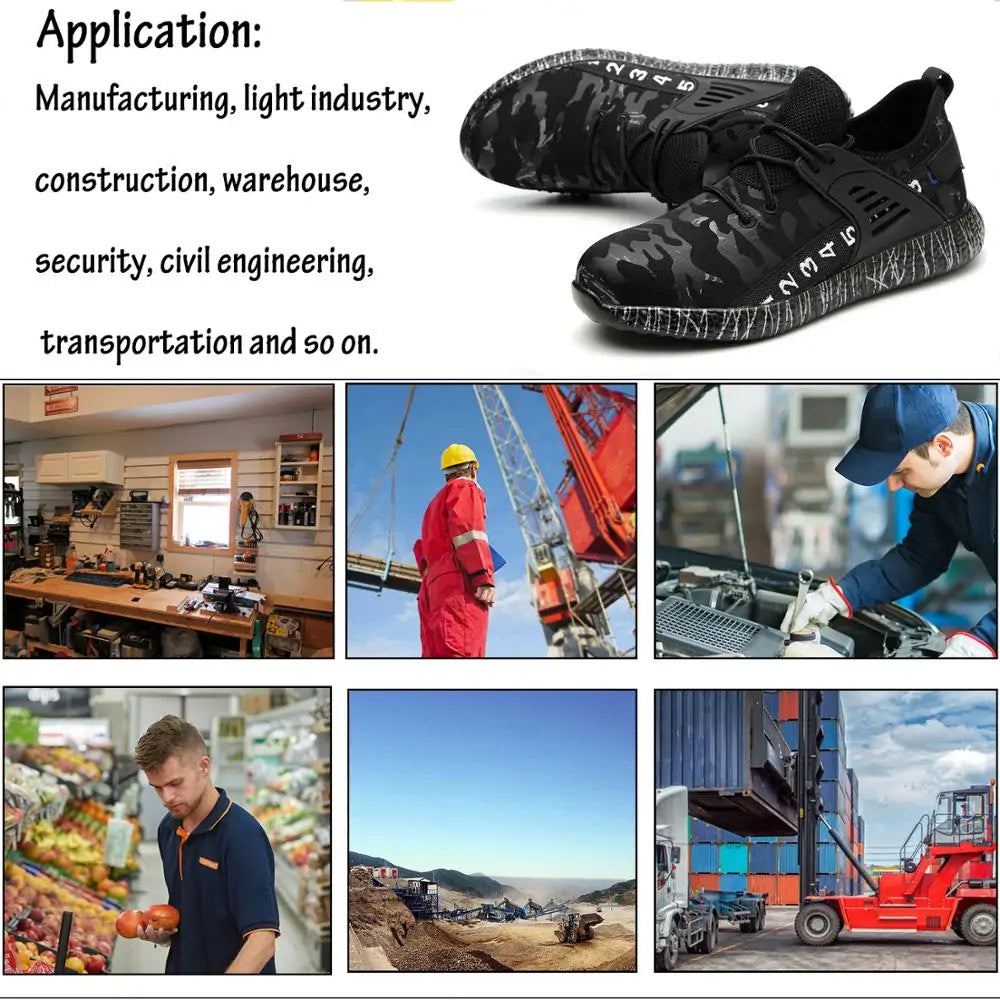Men's Work Safety Shoes Rieworkes