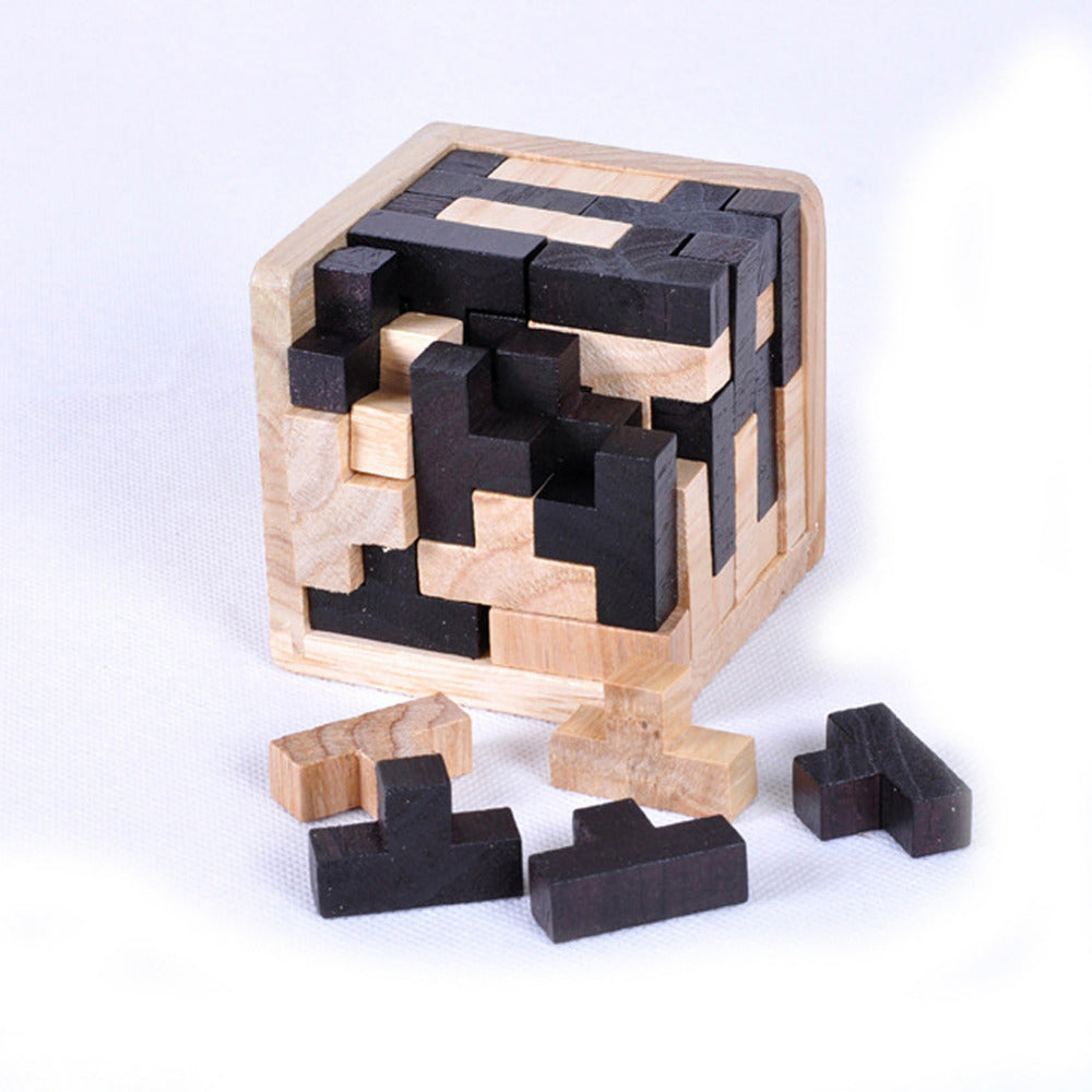 Wooden Brain Teaser Puzzle Mimarta