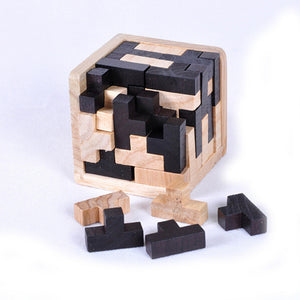 Wooden Brain Teaser Puzzle Mimarta
