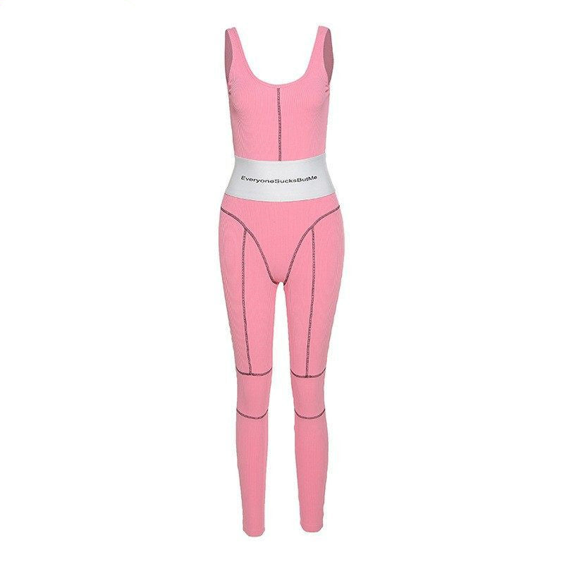 Summer Women's Slim Fit Sleeveless Jumpsuit Mimarta