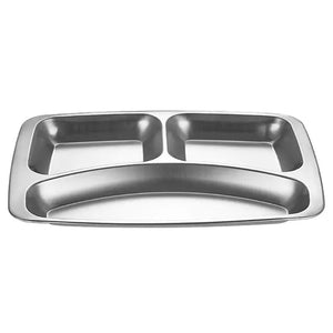 3/4/5 Sections Stainless Steel Food Plate - Rieworkes