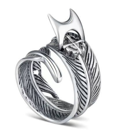 Titanium Punk Self-Defense Ring (Single Piece) Mimarta